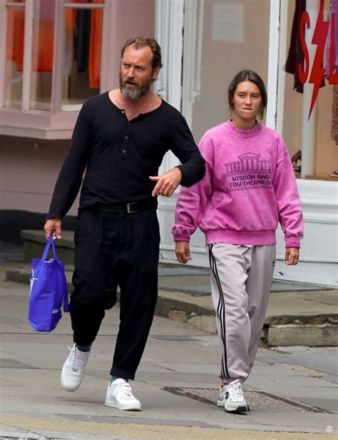 IRIS and Jude LAW Out Shopping in London 07/07/2020 – HawtCelebs