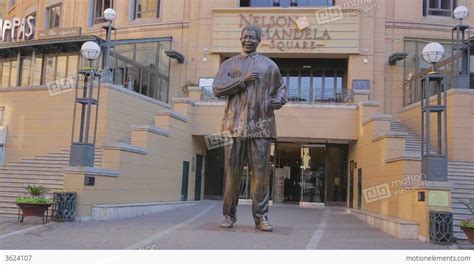 Inside The Sandton City Mall With Large Sign Stock video footage | 3624107