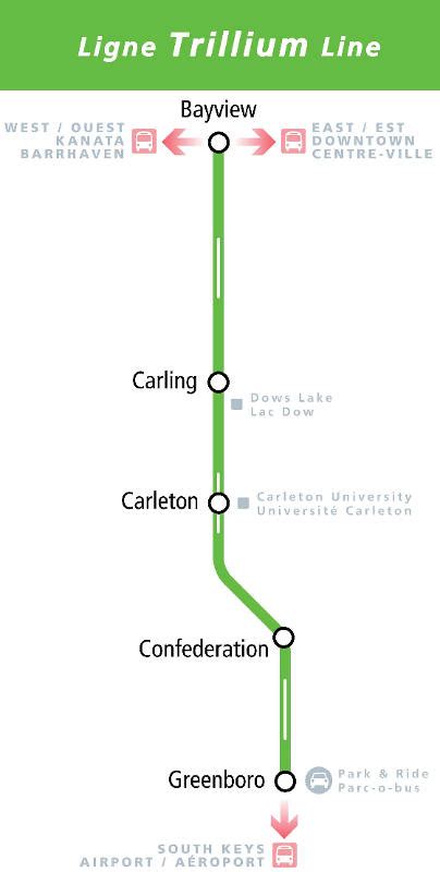 O-train: Ottawa light rail. Map, routes, tickets and more.