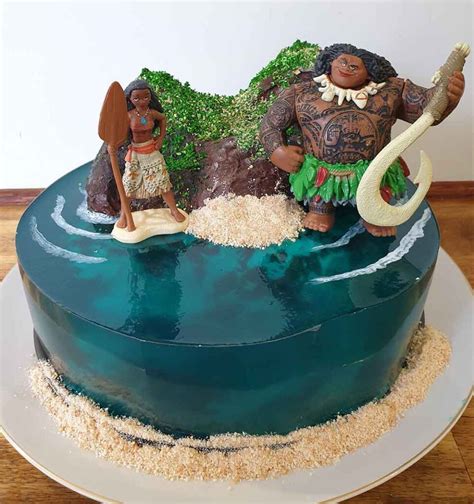 Moana Cake - DIY Party Central