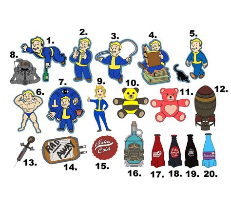 20 Fallout Vinyl Stickers & Bundle Packs - Etsy