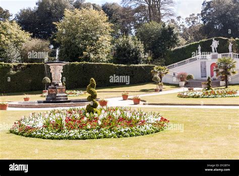 Mount Edgcumbe gardens Cremyll Cornwall Stock Photo - Alamy