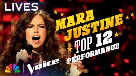 Mara Justine Performs "Lose Control" by Teddy Swims | The Voice Lives ...