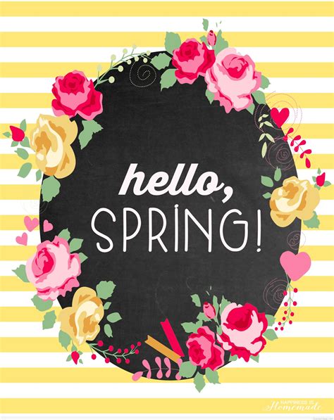 Spring Hello Wallpapers - Wallpaper Cave