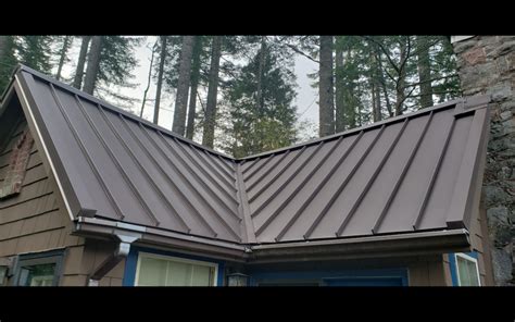 Installing Gutters On Metal Roof | Mountaintop Metal Roofing