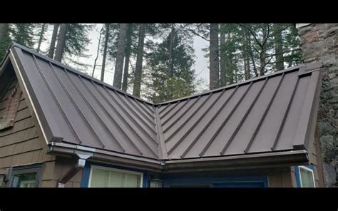 Installing Gutters On Metal Roof | Mountaintop Metal Roofing