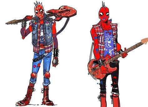 11 Rejected Designs for Spider-Verse 2's Spider-Punk (Photos)