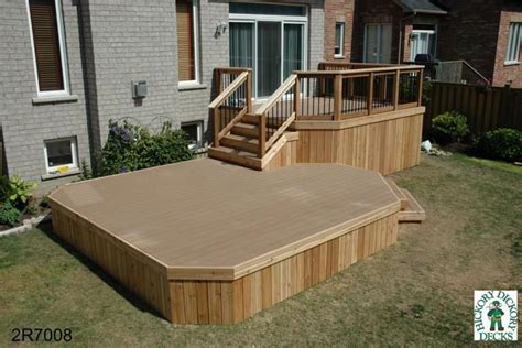 Multi Level Decks Design and Ideas | Decks backyard, Building a deck, Deck design