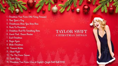 All Taylor Swift Christmas Songs - YouTube