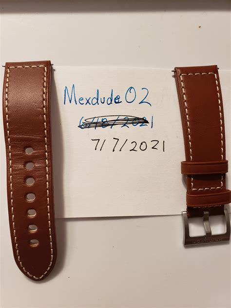 [WTS] Hamilton leather strap 22mm NEW : Watchexchange