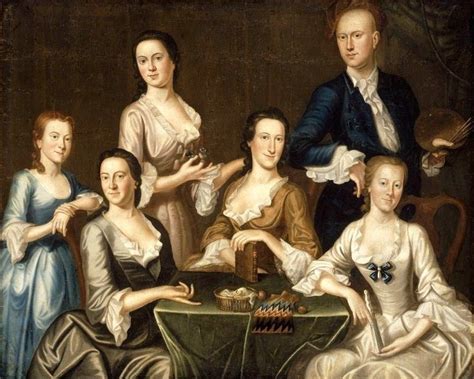 18C American Women: Paintings of 18th-Century American Families