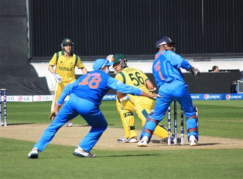 Australia v India, Cricket | ICC Champions Trophy Warm-up Ma… | Flickr