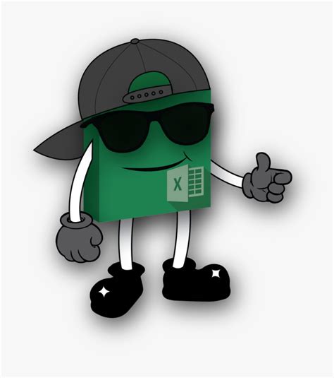 Excel - Cartoon, HD Png Download - kindpng