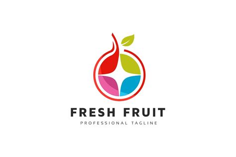 Fresh Fruit Logo Template #117031