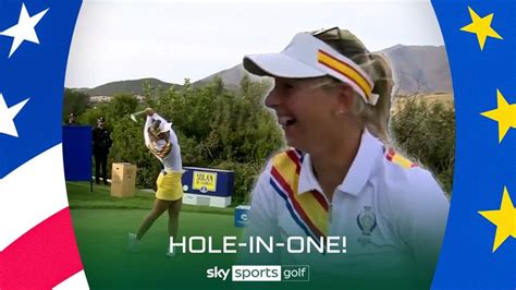 'Amazing!' | Emily Pedersen hits hole-in-one at the Solheim Cup ...