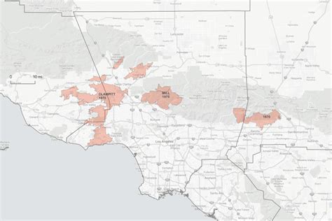 Los Angeles Fire Map 2024 - Map Of Counties Around London