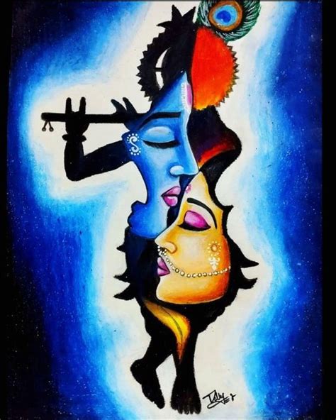 Radha Krishna drawing easy, Bal Krishna drawing ideas and stunning Krishna artwork for ...