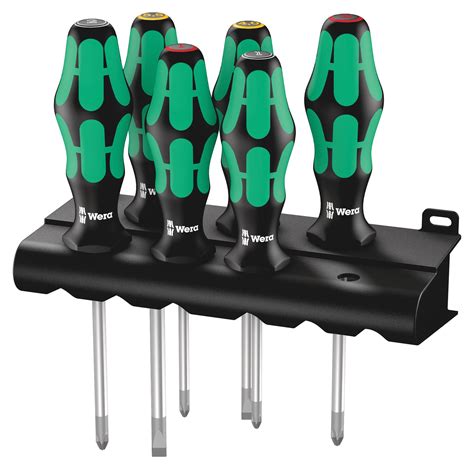 05105622001 - Wera - Screwdriver Set, Phillips, Pozidrive