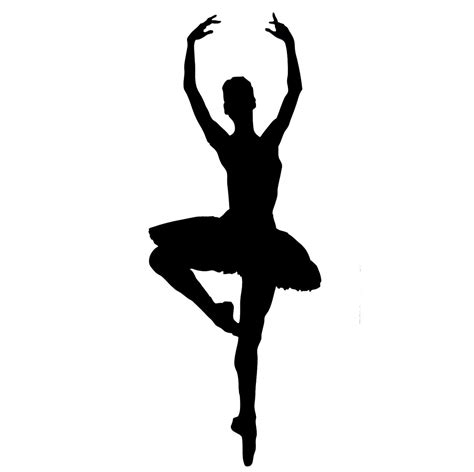 Free Printable Ballerina Silhouette, Download Free Printable Ballerina ...