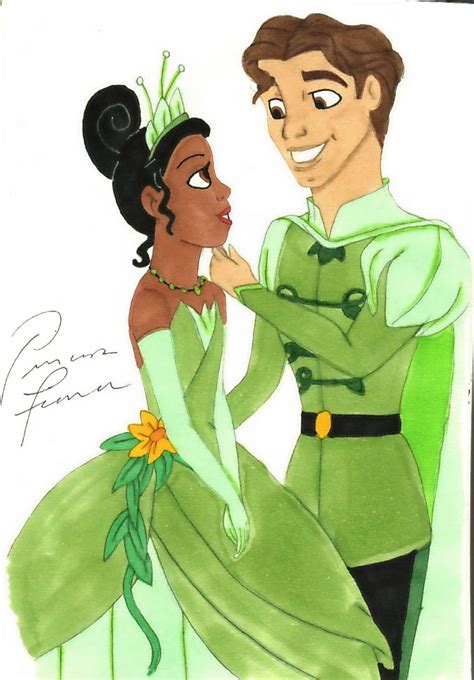 Princess Tiana and Prince Naveen by madiquin185 on DeviantArt