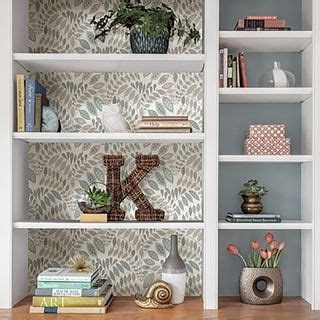 20++ Peel And Stick Wallpaper Bookcase - HOMYHOMEE