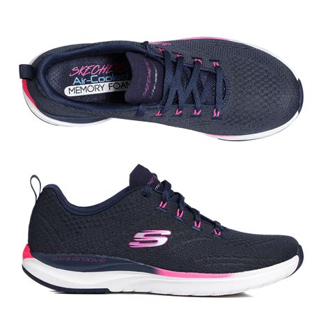 SKECHERS Damen-Sneaker Ultra Groove Textil Memory Foam - QVC.de