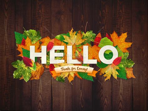 Fall Harvest Party Church PowerPoint | Fall Thanksgiving PowerPoints