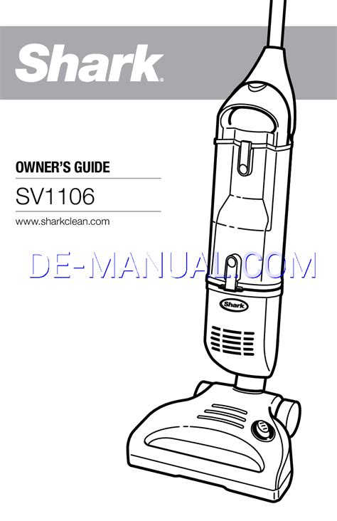 Shark Professional Vacuum Manual