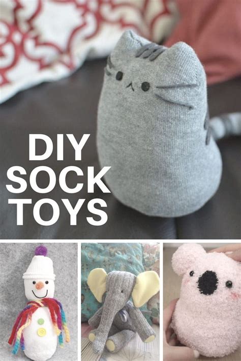 36 Easy DIY Sock Plushies and Animals You'll Want to Make this Weekend | Diy socks, Sock crafts ...