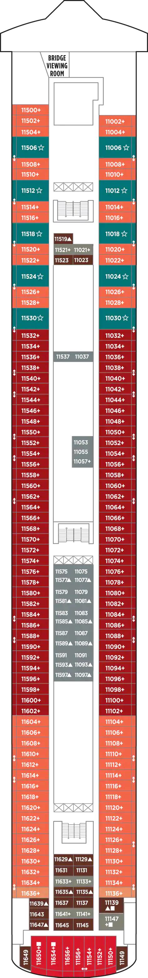 Norwegian Gem Deck Plans | CruiseInd