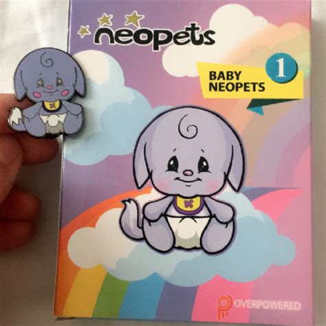 Got my neopets pin!! Baby kacheek was always my favorite neopet ...