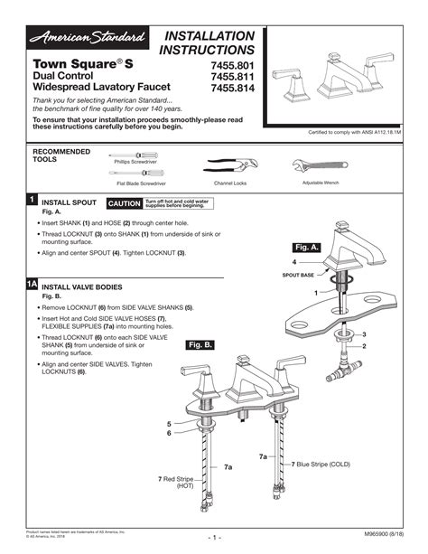 American Standard Bathroom Faucet Installation Guide – Semis Online