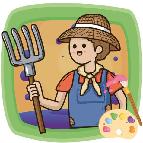 Farm coloring book : Games for Kids - Kids Painting Games for Preschool Toddlers 2,3,4,5 Year ...