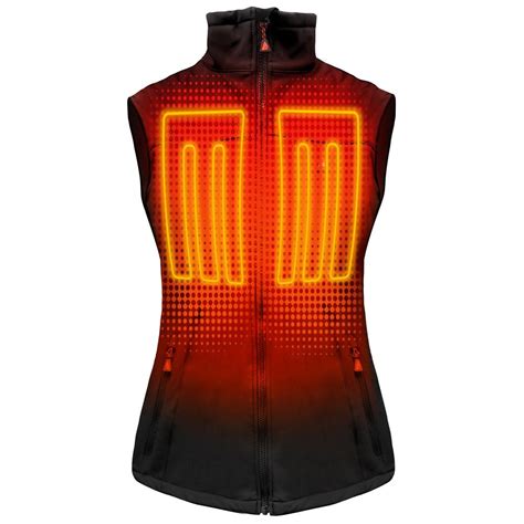 ActionHeat Women's X-Small Black Softshell 5V Battery Heated Vest-AH-VST-5V-1-BW-XS - The Home Depot