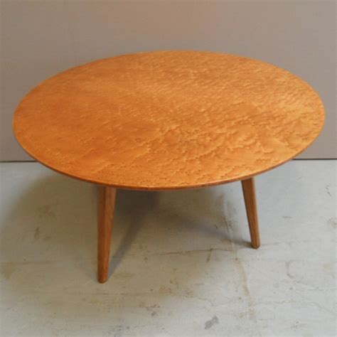 Vintage maple wood coffee table, 1960's | #273267