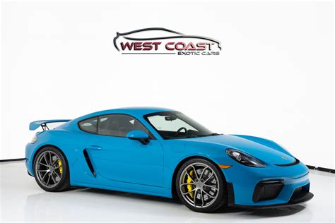 Used 2021 Porsche 718 Cayman GT4 For Sale (Sold) | West Coast Exotic ...