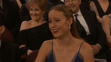 Brie Larson Laughing GIF by The Academy Awards - Find & Share on GIPHY