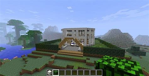 Wool house Minecraft Map