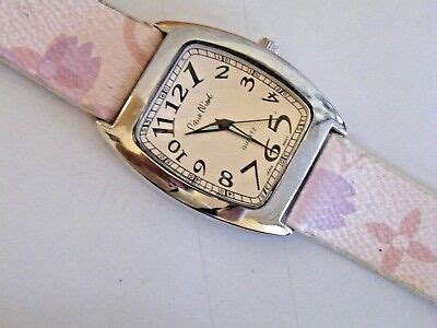 Women's Pierre Nicol Quartz Watch Easy Read Genuine Leather Band Fresh Battery | eBay