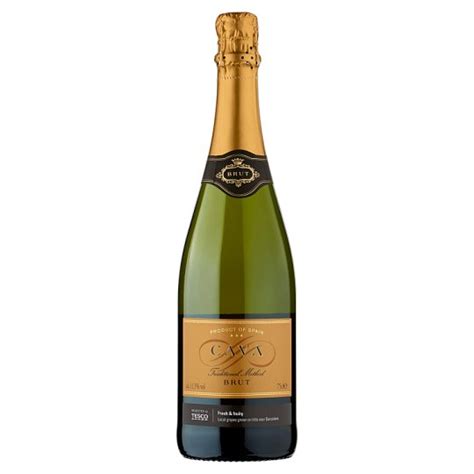 Tesco Cava Brut Sparkling Wine 750 ml - Tesco Groceries