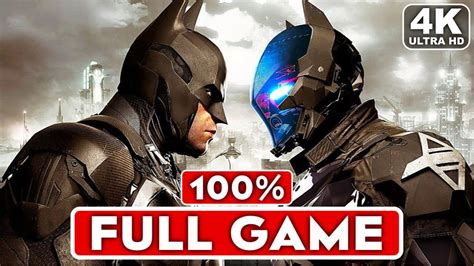 BATMAN ARKHAM KNIGHT Gameplay Walkthrough Part 1 FULL GAME [4K 60FPS PC ...