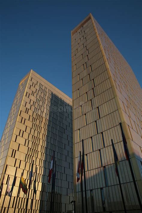 European Court of Justice Towers Stock Photo - Image of european, towers: 39021258