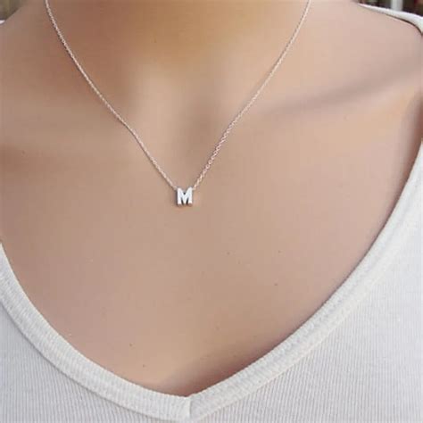 Monogram Necklace Pendant | semashow.com