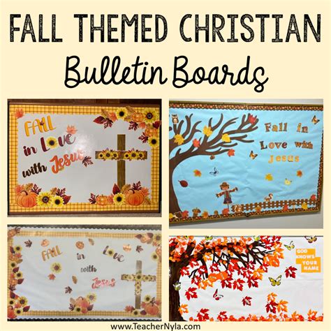 11 Awesome Christian Fall Themed Bulletin Boards | Nyla's Crafty Teaching