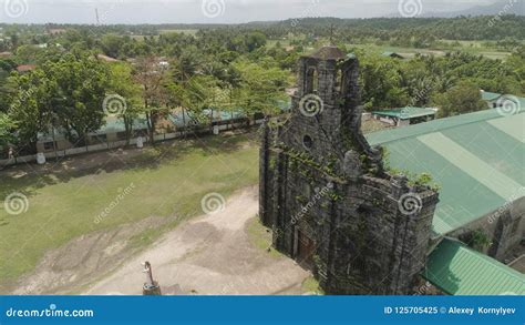 Old Catholic Church. Barcelona, Sorsogon,Philippines. Stock Image ...