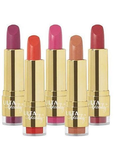 ULTA BEAUTY Lipstick Library 5 pcs set $40 value New #ulta | Ulta lipstick, Beauty lipstick ...