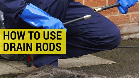 How to Use Drain Rods | How rodding a drain is both easy and efficient