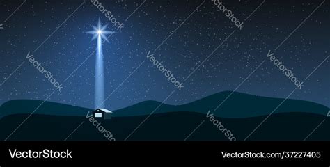 Birth jesus christ star indicates Royalty Free Vector Image