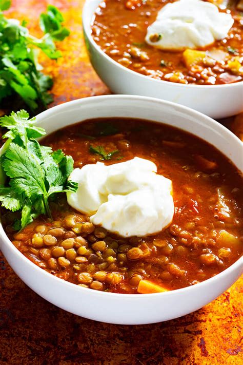 Lentil and Chicken Stew - Cooking Maniac