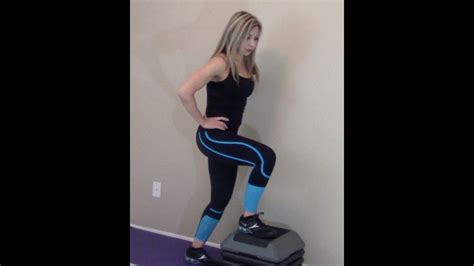 Step-ups for legs and glutes - YouTube